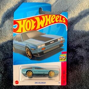 Blue DMC DeLorean Die-Cast Car